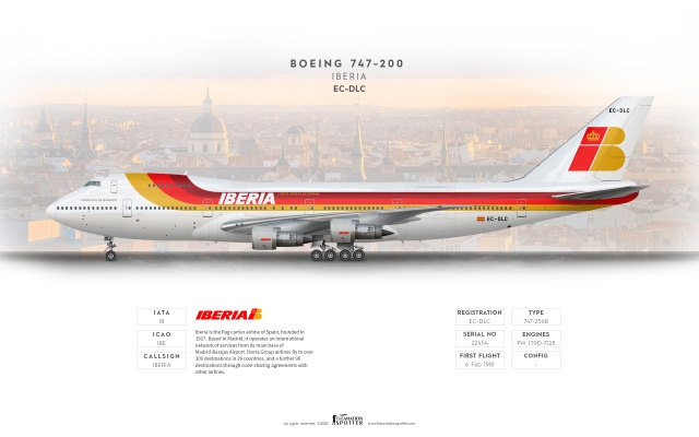 Iberia B747 200
