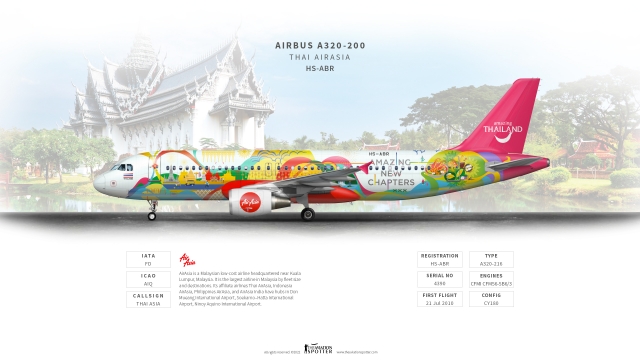 AirAsia Airbus A320 200 ''Amazing New Chapters'' - Theaviationspotter's