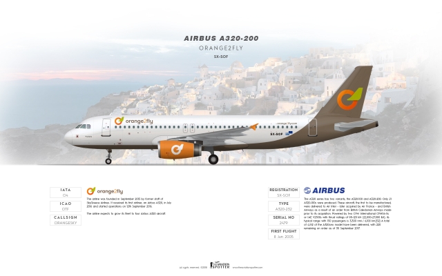 Orange2Fly Airbus A320 200