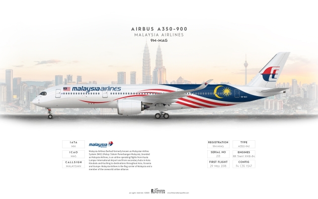 Malaysia Airlines A350 900
