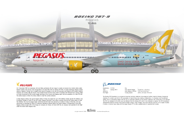 Pegasus Airlines Boeing 787 9