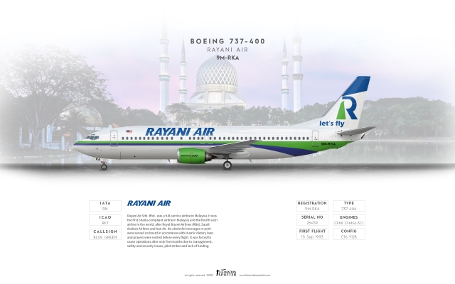 Rayani Air Boeing 737-400