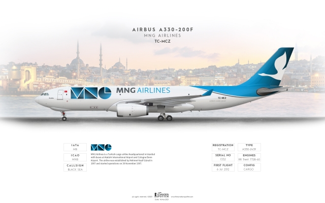 MNG Airlines A330-200F