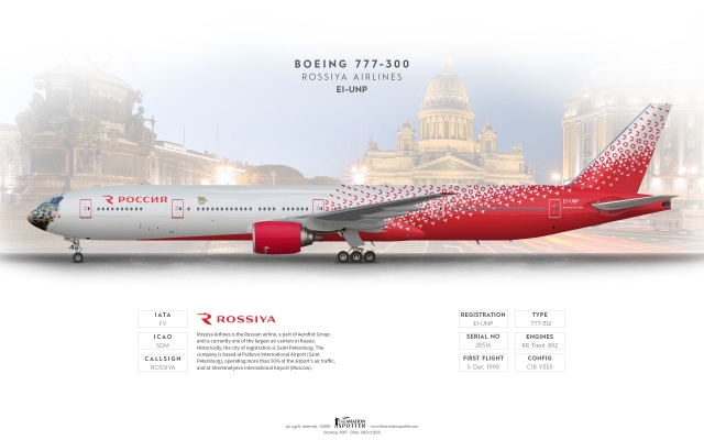 Rossiya Boeing 777-300 ''Far Eastern Leopard''