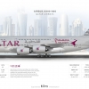 Qatar Airways A380 800 Fifa World Cup Logo