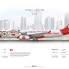 AirAsia A330-300 ''10 Xciting Years Livery''
