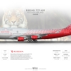 Rossiya Boeing 747-400 ''Caring for Tigers Together''