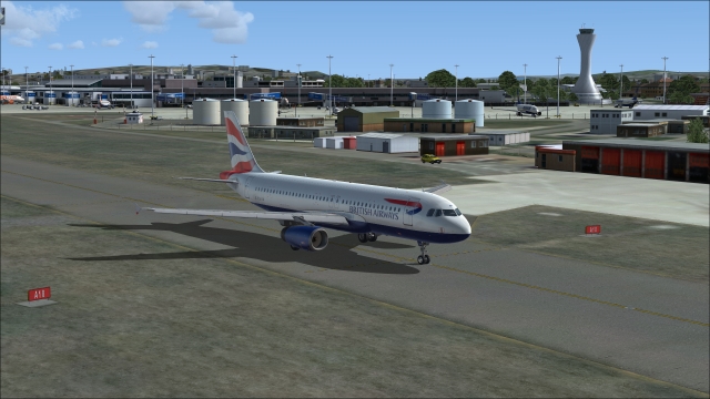 BA A320 Edinburgh