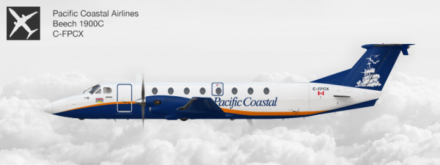 Pacific Coastal Airlines Beech 1900C C-FPCX