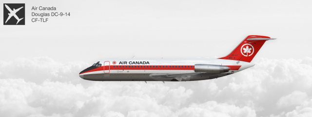 Air Canada Douglas DC-9-14 CF-TLF