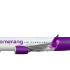 Boomerang 737 Max 8 PINK