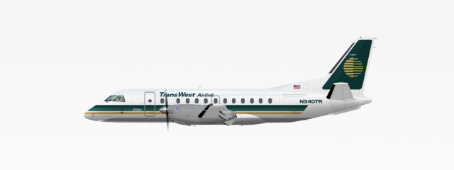 TransWest Airlink | Saab 340 | 1985-1996