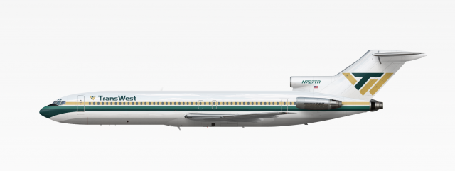 TransWest Airways | Boeing 727-200 | 1968-1985