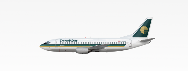 TransWest Airways | Boeing 737-300 | 1983-2005