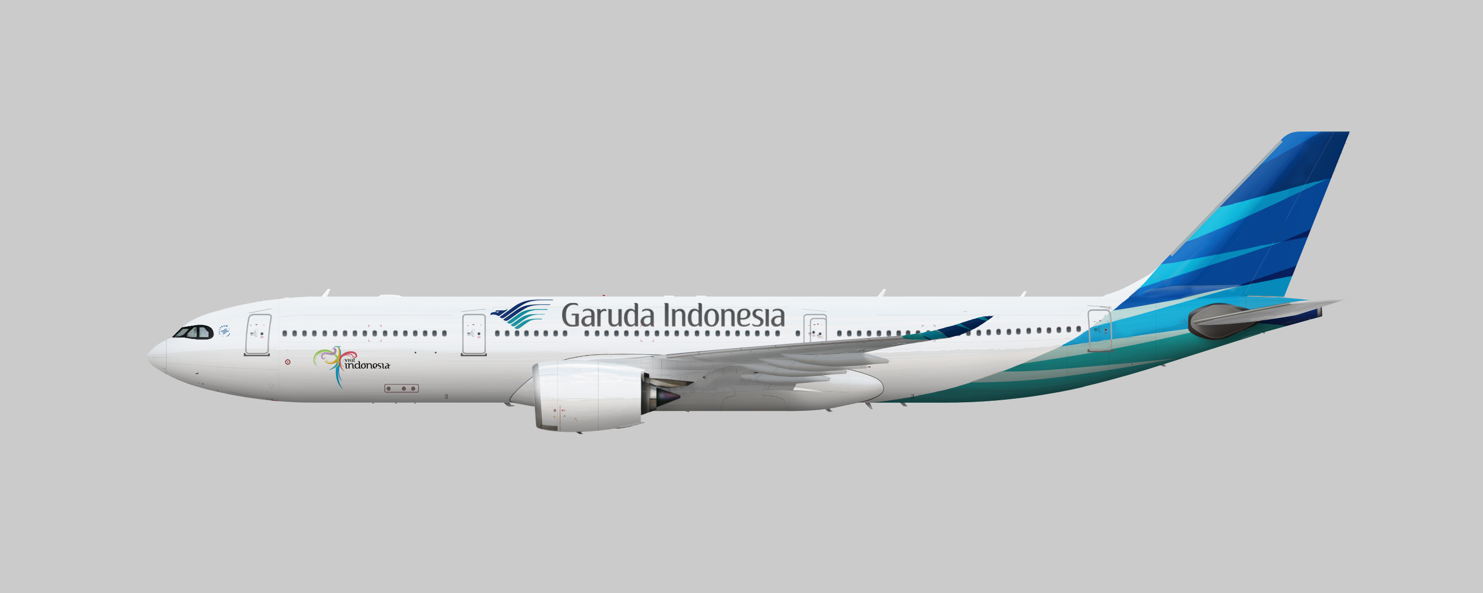 Garuda Indonesia Airbus A330-900neo.