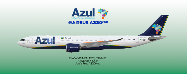 Azul Linhas Aéreas Brasileiras Airbus A330-941N