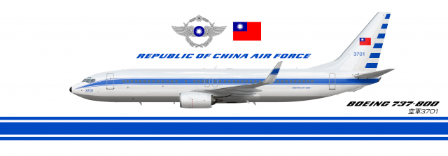 Republic of China Air Force (Taiwan) Boeing 737-8AR