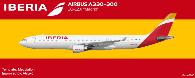 Iberia Líneas Aéreas de España Airbus A330-300