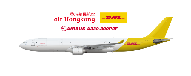 Air Hong Kong (Operated By DHL) Airbus A330-300P2F