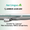 Aer Lingus Airbus A320-214, 1960 Retrojet