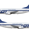 LOT Polskie Linie Lotnicze Boeing 737-55D