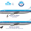 KLM Royal Dutch Airlines Boeing 737-800NG and -900NG Classic Duo