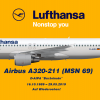 Deutsche Lufthansa Airbus A320-211, D-AIPA