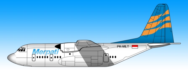 L 100 Hercules PK-MLS