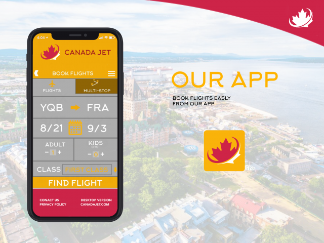 CANADA JET APP