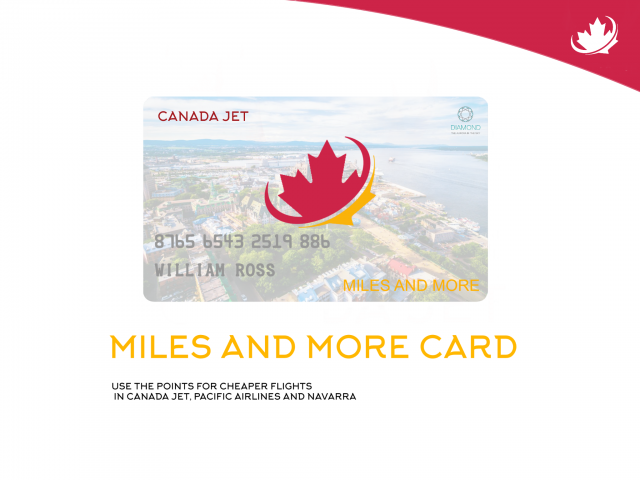 CANADA JET MILES AND MORE CARD