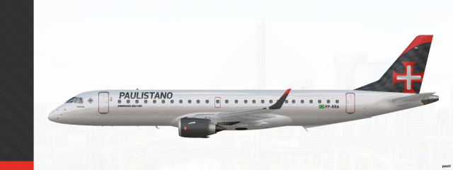 2013-present | Paulistano ERJ-190 (PP-RRA)