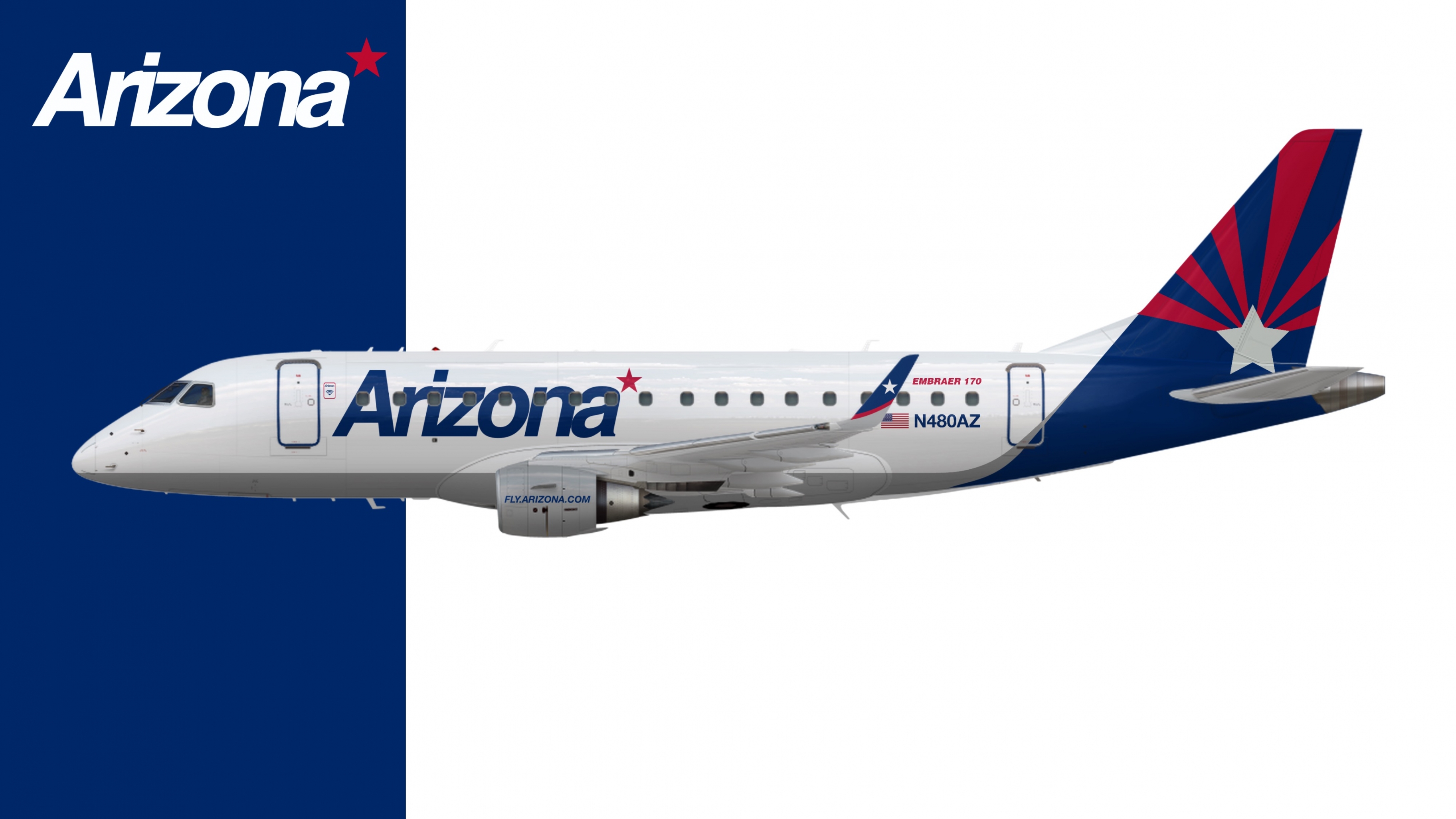 Arizona Airways E170 Arizona Airways Gallery Airline Empires