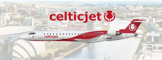 Celticjet | Bombardier CRJ700 | G-GAEJ | 2012-present Celticjet | Bombardier CRJ700 | G-GAEJ | 2012-present