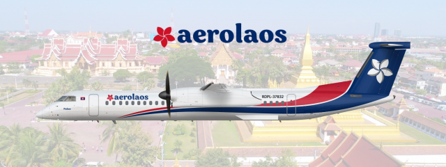 Aerolaos | Bombardier Q400 | RDPL-37832 | 2013-present