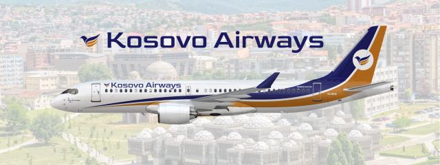 Kosovo Airways | Airbus A220-300 | Z6-NEW | 2018-present