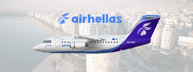 Air Hellas | Avro RJ70 | SX-FKS | 2009-present