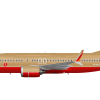 Southwest Airlines Boeing 737 MAX 7 Desert Gold Retro