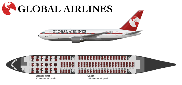 Boeing 767 200er Seating Chart