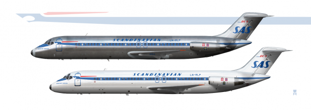 Scandinavian Airlines - McDonnell Douglas DC-9-41
