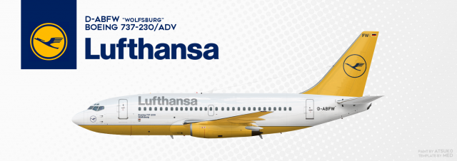 Lufthansa - Boeing 737-230/Adv