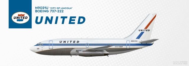United Airlines - Boeing 737-222
