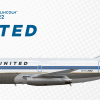 United Airlines - Boeing 737-222