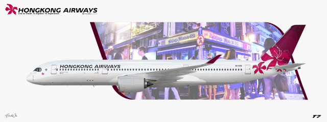 Hongkong Airways | Airbus A350-900 | B-HXE
