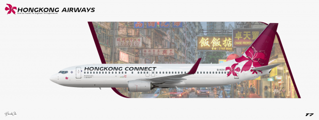 Hongkong Connect | Boeing 737-800 | B-KOV