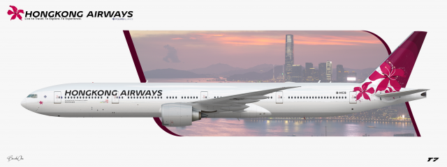 Hongkong Airways | Boeing 777-300ER | B-HCS