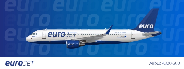 EuroJet Airways Airbus A320-200 Livery