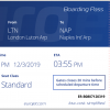 EuroJet Airways Print Boarding Pass