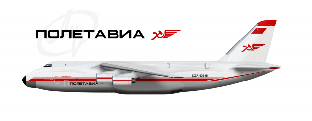 Poletavia - Soviet Airlines Antonov 124-100 "Ruslan"