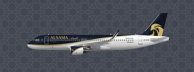 Alsama Airlines (السماء) | Airbus A320-200