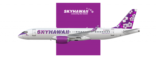 SkyHawaii Airlines | Airbus A220-300